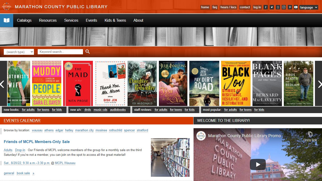 Marathon County Public Library (MCPL)