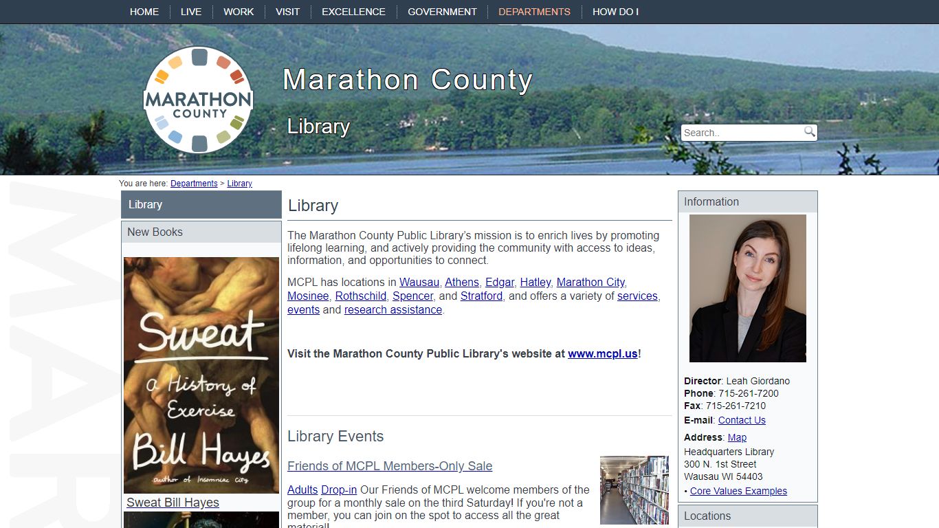Library - Marathon County, Wisconsin